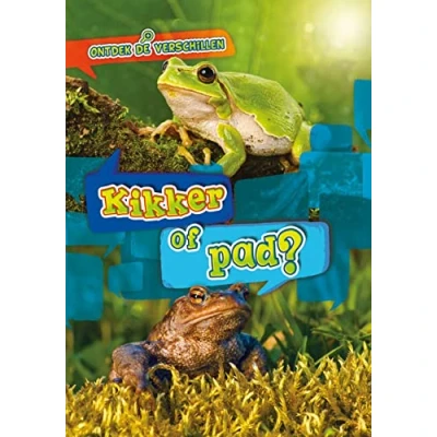Afbeelding van Ontdek de verschillen Kikker of pad?