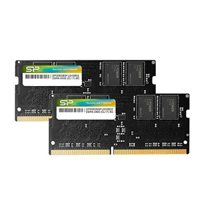 Afbeelding van Silicon Power DDR4 RAM 2400 MHz PC4 19200 260 pins 1,2 V CL17 geheugenbalken voor laptop 16 GB, 2 stuks