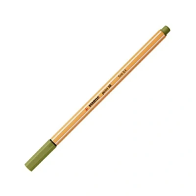 Afbeelding van STABILO point 88 Fineliner 0,4 mm Modder Groen per stuk