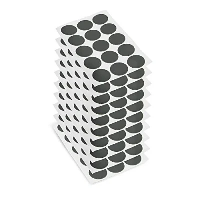 Afbeelding van Emuca 4026623 Tapa Tornillos, Adhesiva, D. 20 mm, antraciet, 150 UD