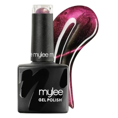 Afbeelding van Mylee Nagellak, semi permanent, 8 ml [Gaia] Cat Eye Collection magnetisch, glitter, holografisch, UV/LED, nail art, manicure en pedicure, duurzaam, professioneel thuisgebruik