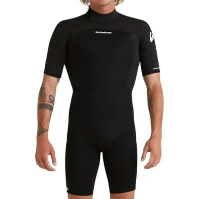 Afbeelding van Quiksilver Prologue Springsuit Wetsuit, Heren, Maat: Small, Black