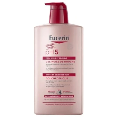 Image de Eucerin pH5 Gel Huile de Douche Peau Sèche et Sensible 1000ml