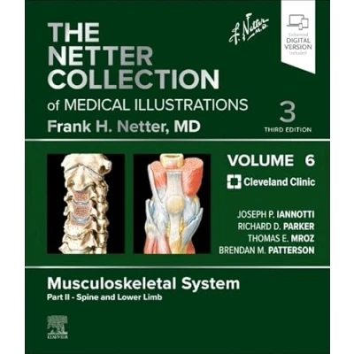 Afbeelding van Netter Green Book Collection The of Medical Illustrations: Musculoskeletal System, Volume 6, Part II Spine and Lower Limb
