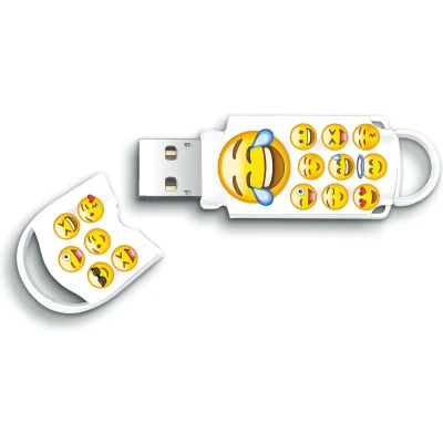 Afbeelding van Integral Xpression Emoji Usb 2.0 Stick, 32 Gb, Wit stick
