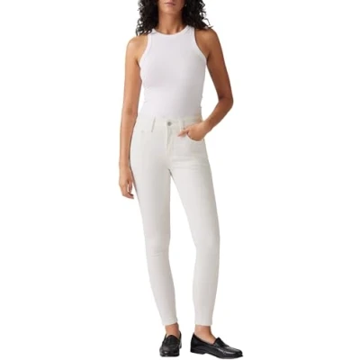 Image de Levi&#039;s Femme Jeans 721 High Rise Skinny, Cloud Dancer, 26W / 32L