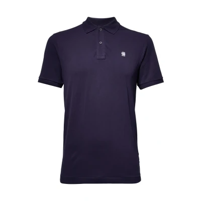 Afbeelding van G Star Dunda SLIM Poloshirt, Heren, Maat: XXS, Blue