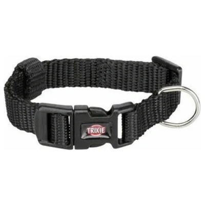 Afbeelding van Trixie Halsband Hond Premium Zwart 15 25X1CM (403253)
