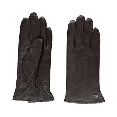 Afbeelding van Roeckl Tallin leren dameshandschoenen bruin (25) 6,5