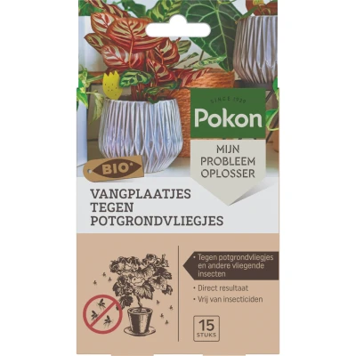 Afbeelding van Val voor vliegende insecten Pokon (Lijm, 15 stuks)