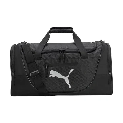 Afbeelding van PUMA Marinetassen voor heren, sporttas, reistas, zwart, eenheidsmaat, zwart., Evercat Contender Sporttas