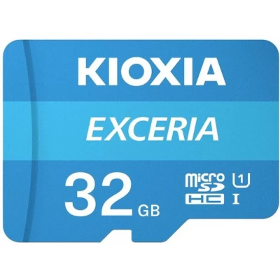 Afbeelding van Kioxia Exceria 32GB MicroSDHC Klasse 10 UHS I