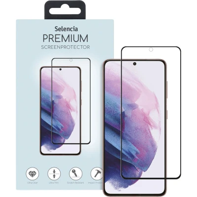 Afbeelding van Selencia Screenprotector Geschikt voor Samsung Galaxy S21 Plus Tempered Glass Gehard Glas Premium