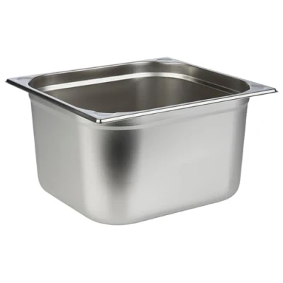 Afbeelding van APS 81707 GN 2/3 roestvrijstalen container, 35, 4 x 32, 5 20 cm, 18 liter
