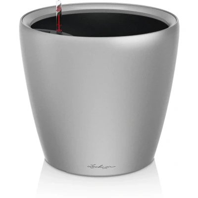 Afbeelding van Lechuza Classico premium 21 Zilver metallic