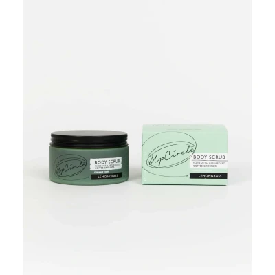 Afbeelding van UpCircle Koffie Body Scrub Met Citroengras 220 ml