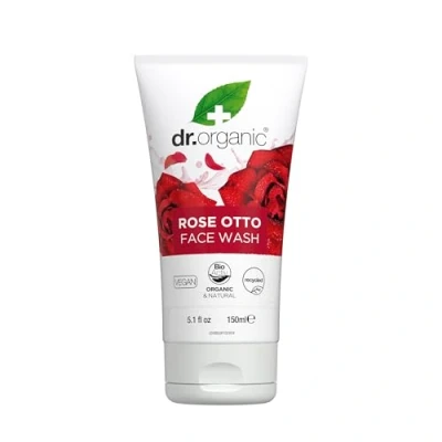 Afbeelding van Dr. Organic Face Wash Roos 150ml