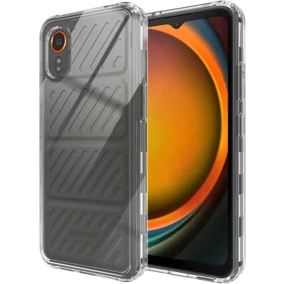 Afbeelding van Accezz Hoesje Geschikt voor Samsung Galaxy Xcover 7 Xtreme Impact Backcover 2.0 Transparant