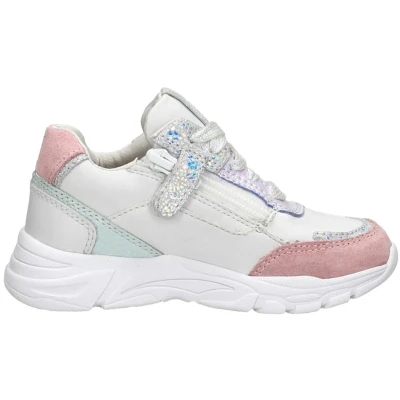 Afbeelding van Keq Sneakers laag voor kinderen, Maat: 26, Roze Leer/ synthetisch
