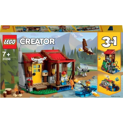 Afbeelding van LEGO Creator Hut in de wildernis 31098