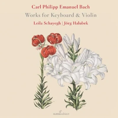 Afbeelding van Leila Schayegh, Jorg Halubek Works For Keyboard &amp; Violin (CD)