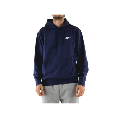 Afbeelding van Nike Sportswear CLUB Hoodie Hoodie, Heren, Maat: 3XL, Midnight navy/white