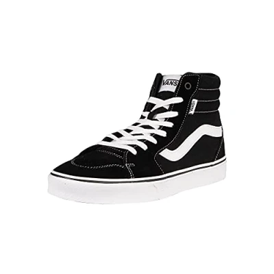 Afbeelding van VANS MN Filmore Hi (SUEDE/CANVAS)BLACK/WHITE Maat 41