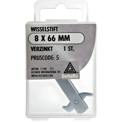 Afbeelding van Deltafix wisselstift verzinkt 8 x 66 mm 1 st.
