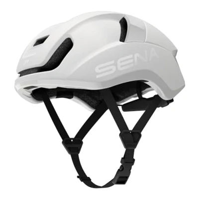 Afbeelding van Sena S1 Smart Cycling Helm mat wit maat L
