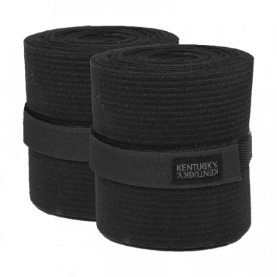 Afbeelding van Kentucky Bandages Polar Fleece Elastic Black Full