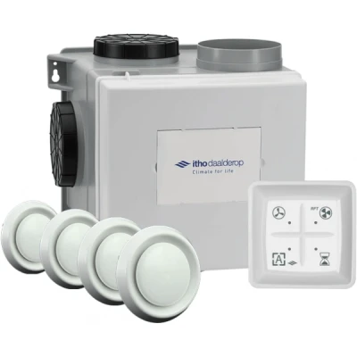 Afbeelding van Itho Daalderop CVE S alles in 1 ventilatiepakket. Artikelnr: 03 00404