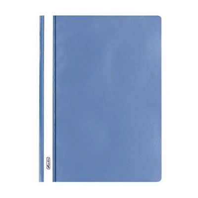 Afbeelding van Herlitz 10386951 ordner A4, PP, transparante voorkant, 10 stuks, paars, blauw