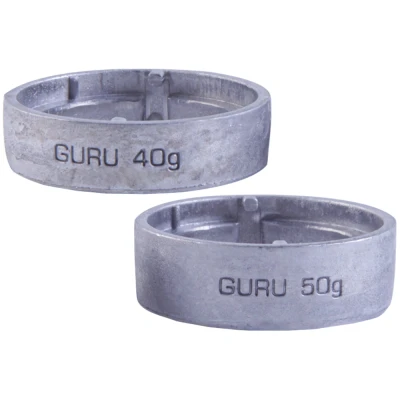Afbeelding van Guru X Change Bait Up Feeder Heavy Spare Weight Pack 1 40gr 50gr