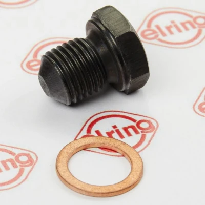 Afbeelding van ELRING 878.070 Olie Aftapplug M14x1,5x16 19 mm, Met afdichtring VOLKSWAGEN: GOLF 1 Cabriolet, 2, Polo III Hatchback, SEAT: Ibiza 4 Sportcoupe