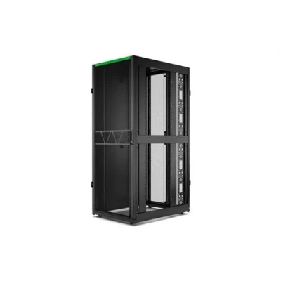 Image de APC NetShelter SX Gen 2 Rack armoire H 1991 x L 800 P 1070 mm, avec les côtés sur le sol noir 42U 19&quot;