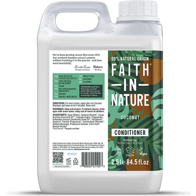 Afbeelding van Faith in Nature Kokos Conditioner 2.5L Grootverpakking