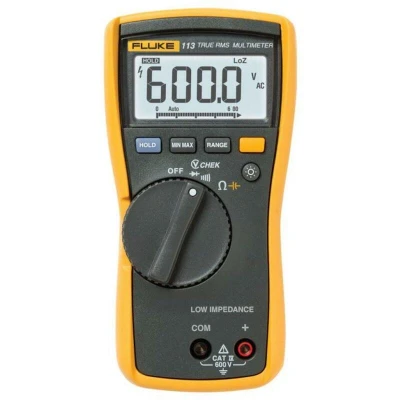 Afbeelding van Fluke 113 Multimeter Digitaal CAT III 600 V Weergave (counts): 6000