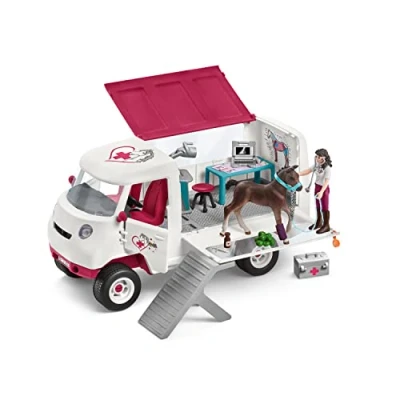 Afbeelding van Schleich horse club dierenarts met ambulance