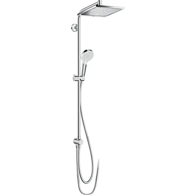 Afbeelding van Hansgrohe Crometta e 240 showerpipe reno met ecosmart chroom