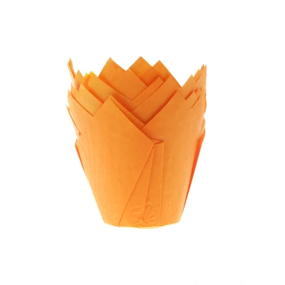 Afbeelding van Muffin Cups HoM Tulp Oranje 36st.