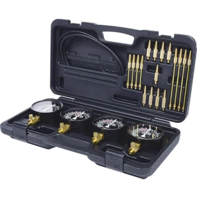 Afbeelding van KS Tools, Onderdelen voor autotuning, synchrone carburateur testunit met 4 klokken, 28 stuks.