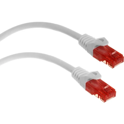 Afbeelding van NET LAN LANCAB NETWERK. ETHERNET RJ45 UTP CAT6 0,5M Maclean MCTV 300 W