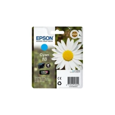 Afbeelding van Originele inkt cartridge Epson C13T18024012 Cyaan