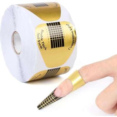 Afbeelding van Goodbitz® Nagel sjablonen 500 stuks Nagelsjablonen Nail forms Nailforms Acryl Polygel Gel Nagelstickers verlenging Nagelvormen nagels