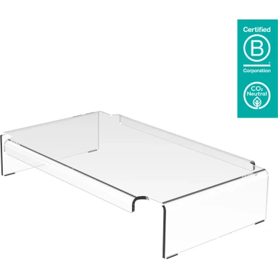 Afbeelding van Addit Monitorverhoger Helder Acryl