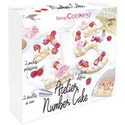 Image de Coffret atelier number cake ScrapCooking