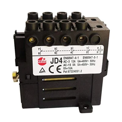 Afbeelding van Elektromechanisch relais, JD3 JD4, voor elektrisch gereedschap, KEDU 8 pins, 10 pin, 16 A, 230 V, 400 V (JD4 V)