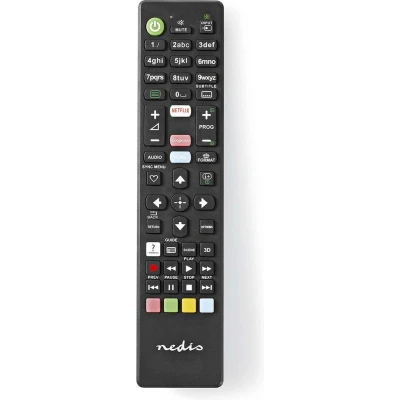 Afbeelding van Nedis Vervangende Afstandsbediening TVRC41SOBK Zwart Black