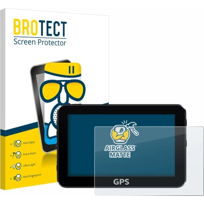 Afbeelding van BROTECT Screenprotector voor Navigatie en GPS met 7 inch Schermen [154.8 mm x 87 mm, 16:9] Folie Beschermfolie Beschermglas matte