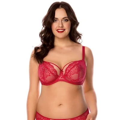 Afbeelding van Vivisence Beugel BH, Dames, Maat: 80C, Red